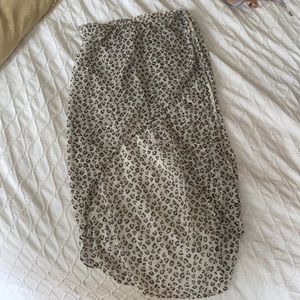 Abercrombie animal print sarong - worn once!